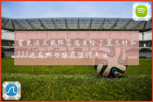 霍里谈灰熊阵容深度除了莫兰特和JJJ还有哪些球员值得关注