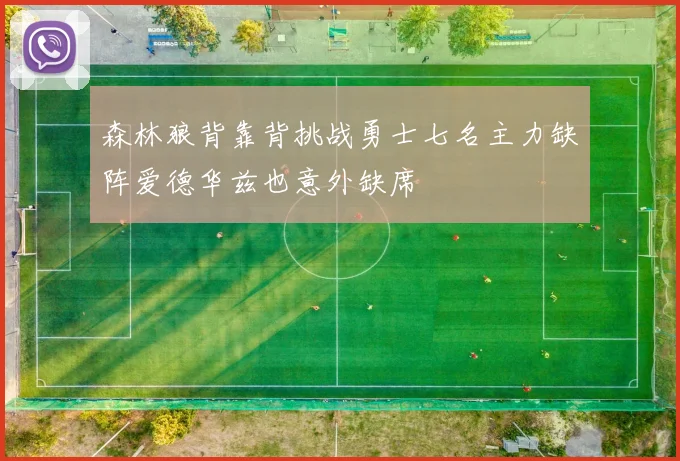 森林狼背靠背挑战勇士七名主力缺阵爱德华兹也意外缺席